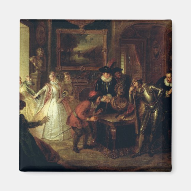 Scene from 'Don Quixote de la Mancha' Magnet (Front)