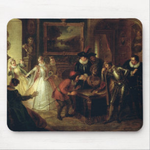 Scene from 'Don Quixote de la Mancha' Mouse Pad
