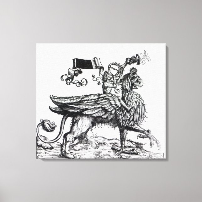 Scene from Maximilian's Triumphal Procession Canvas Print (Front)