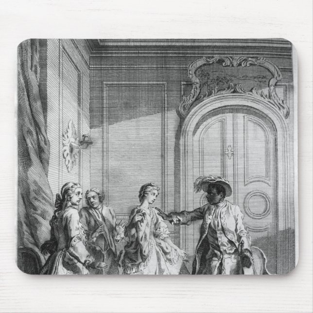 Scene from 'Othello' by William Shakespeare Mouse Pad (Front)