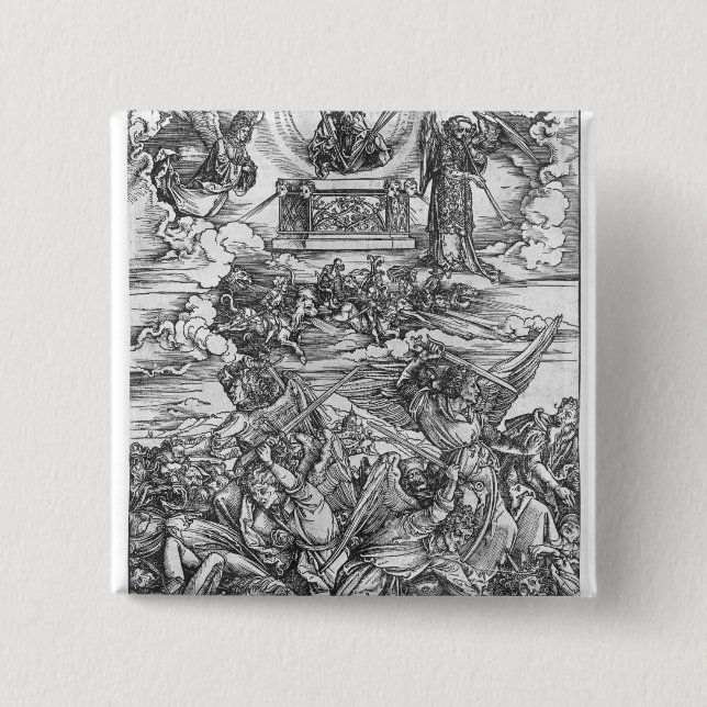 Scene from the Apocalypse Button (Front)
