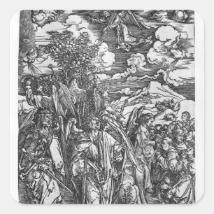 Scene from the Apocalypse Square Sticker