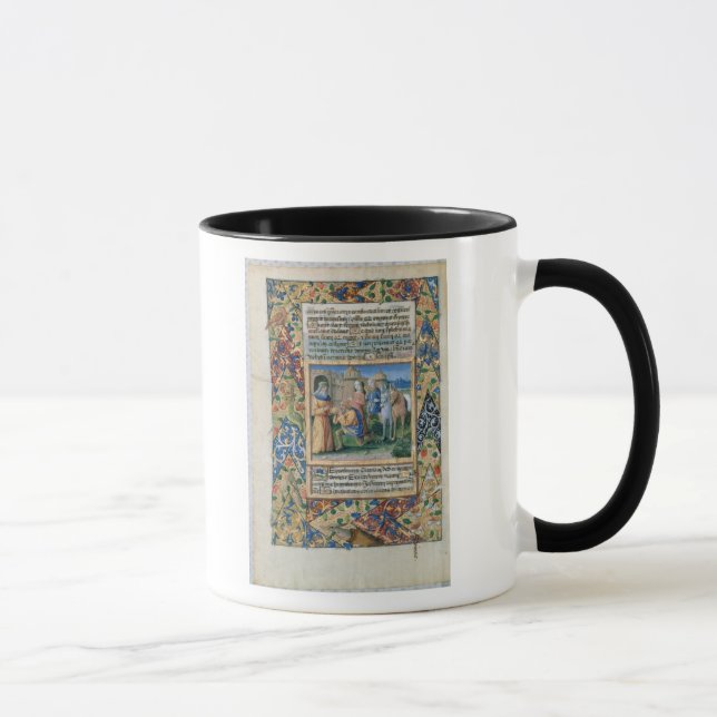 Scene from the 'Hours of Louis d'Orleans' Mug (Right)