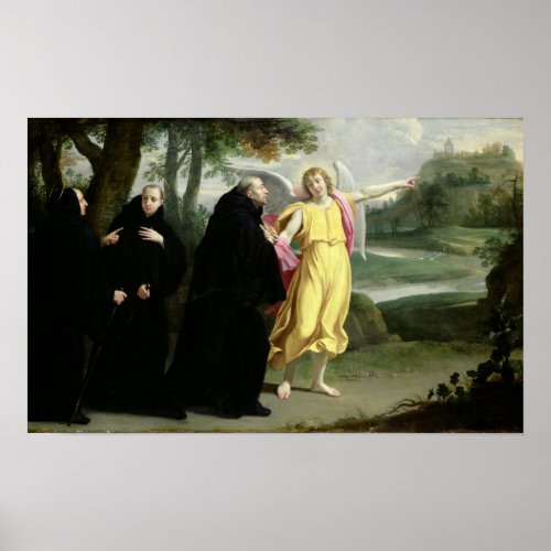 Scene from the Life of St Benedict Poster