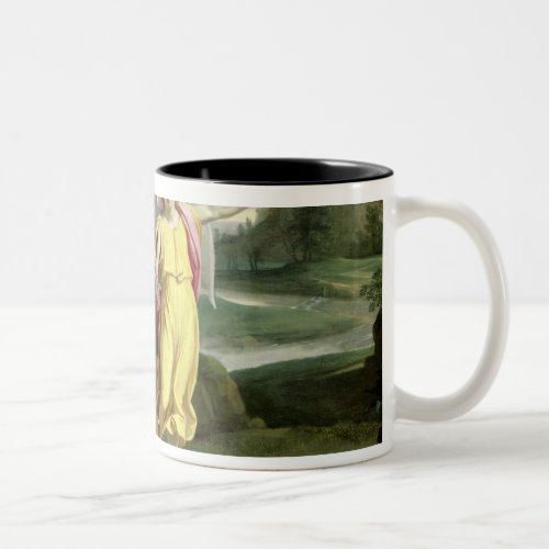 Scene from the Life of St Benedict Two_Tone Coffee Mug