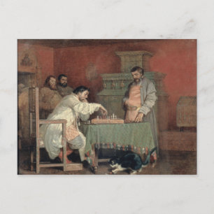 Scene from the Life of the Russian Tsar Postcard
