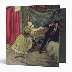 Scene from the opera 'Pagliacci' Binder
