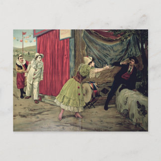Scene from the opera 'Pagliacci' Postcard