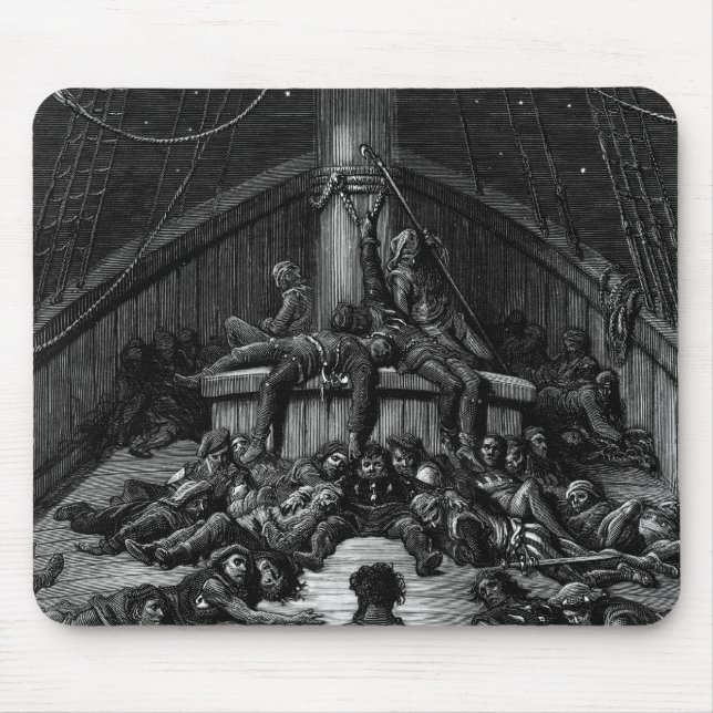 Scene from 'The Rime of the Ancient Mariner' 3 Mouse Pad (Front)