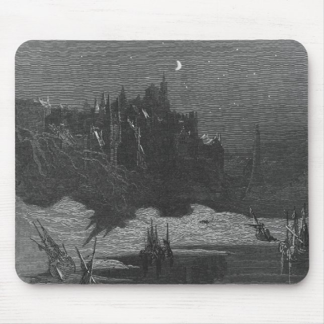 Scene from 'The Rime of the Ancient Mariner' 4 Mouse Pad (Front)