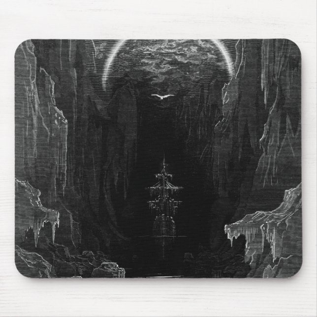 Scene from 'The Rime of the Ancient Mariner' Mouse Pad (Front)