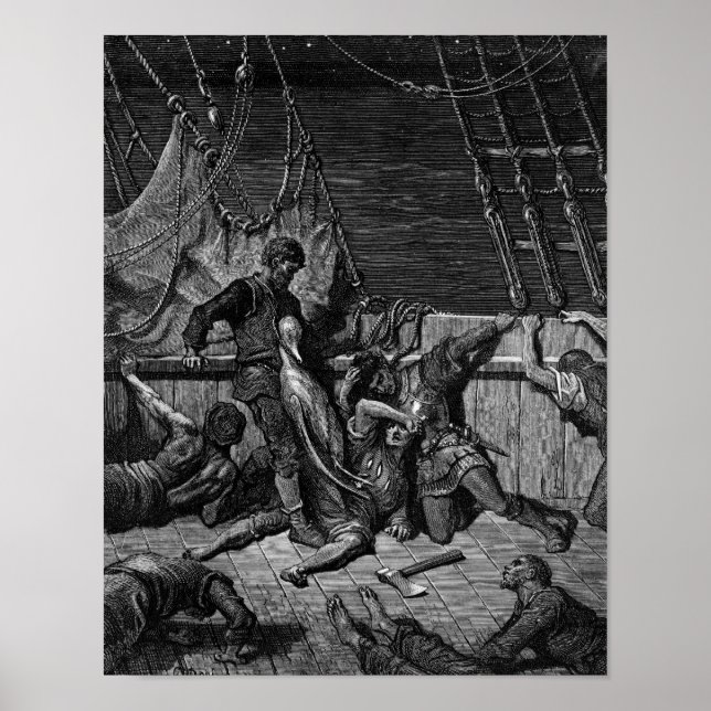 Scene from 'The Rime of the Ancient Mariner' Poster (Front)