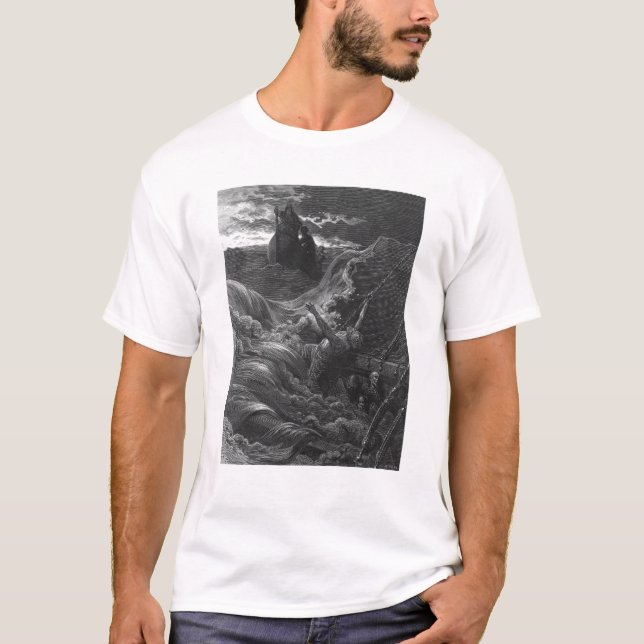 Scene from 'The Rime of the Ancient Mariner' T-Shirt (Front)