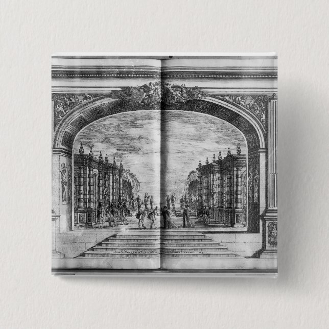 Scene from 'The Shepherd's Oracles' Pinback Button (Front)