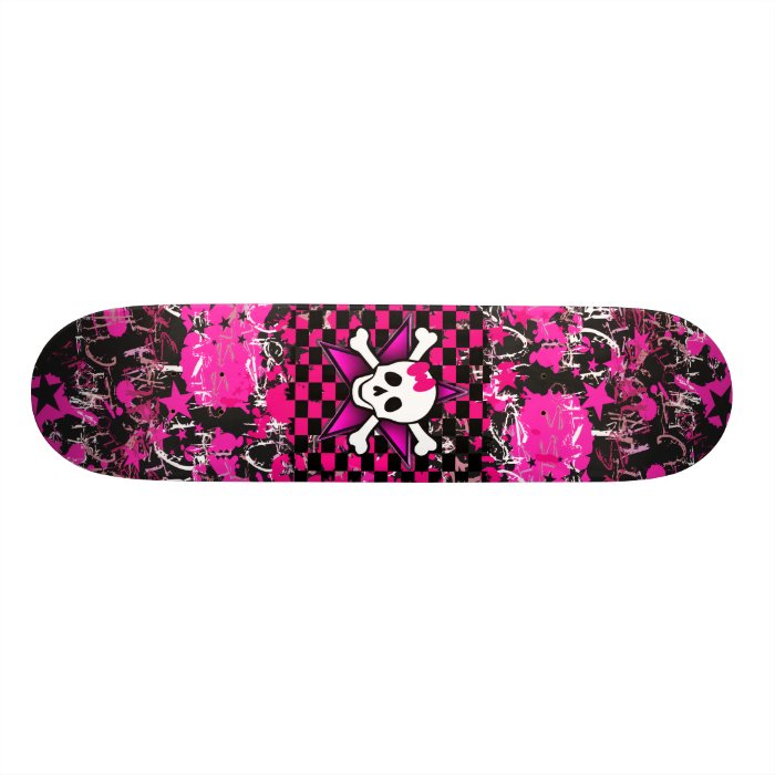 Scene Girl Skateboard Deck