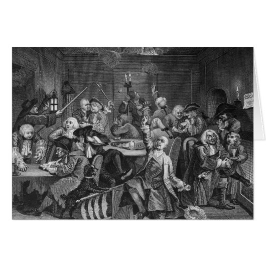 Scene in a Gaming House Cards (Front Horizontal)