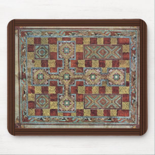 Scene Lindisfarne Gospels: Carpet Page By Meister Mouse Pad