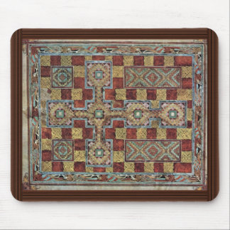 Scene Lindisfarne Gospels: Carpet Page By Meister Mouse Pad