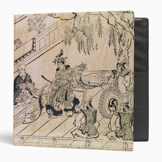 Scene of a Sacred Dance 3 Ring Binder (Front/Inside)