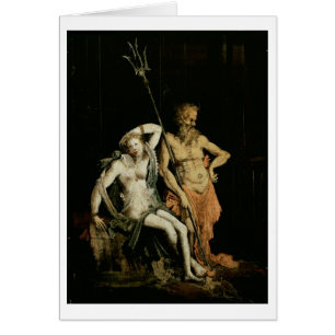 Scene of Hell: detail showing Hades and Persephone Cards
