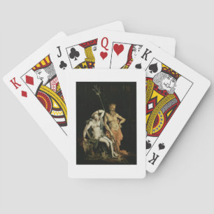 Scene of Hell: detail showing Hades and Persephone Poker Cards