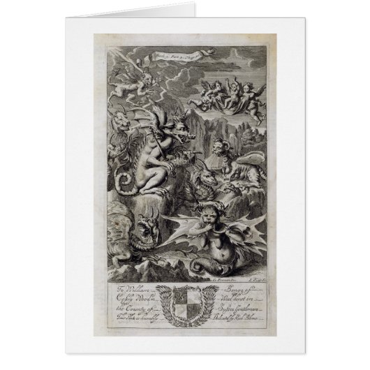 Scene of Hell, illustration from Book 1 Part 3 Cha Cards (Front)