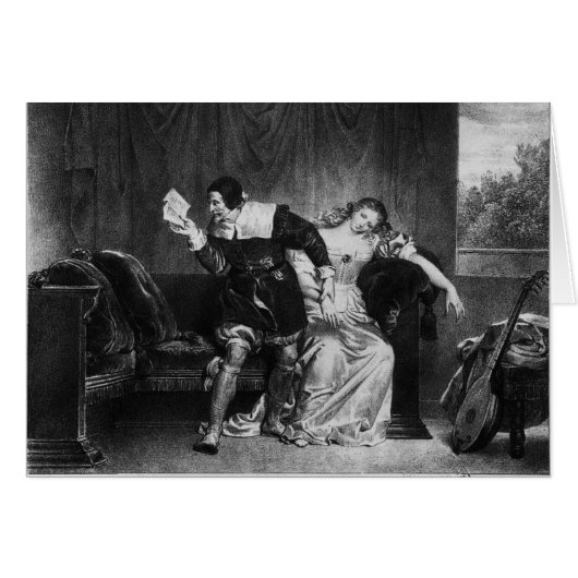 Scene of the cousin's letter (Front Horizontal)