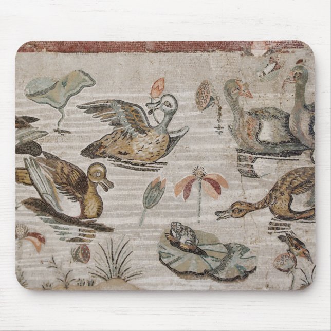 Scene of waterfowl on the Nile, House of Faun Mouse Pad (Front)