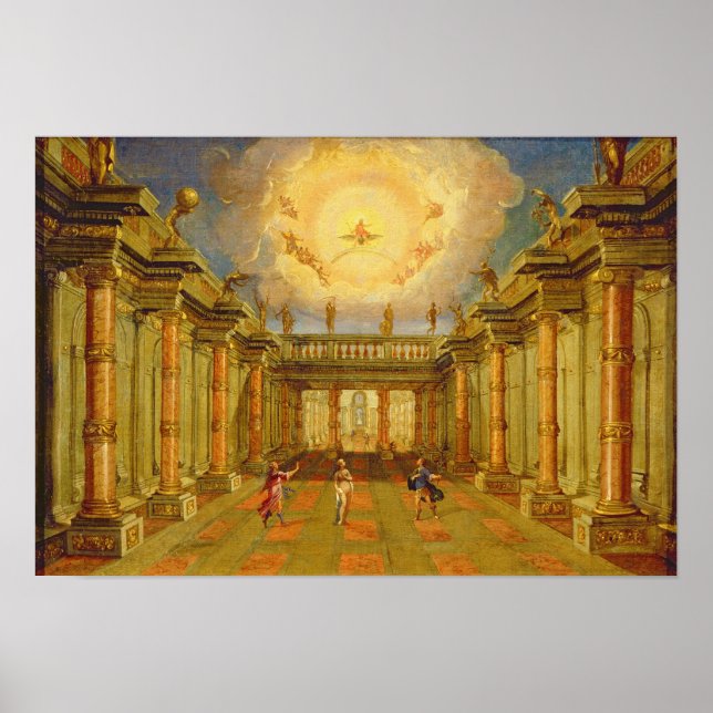 Scene X: the courtyard of the King of Naxos Poster (Front)