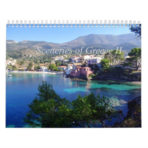 Sceneries of Greece II Calendar