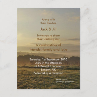 Scenery 4.25x5.5 invitation