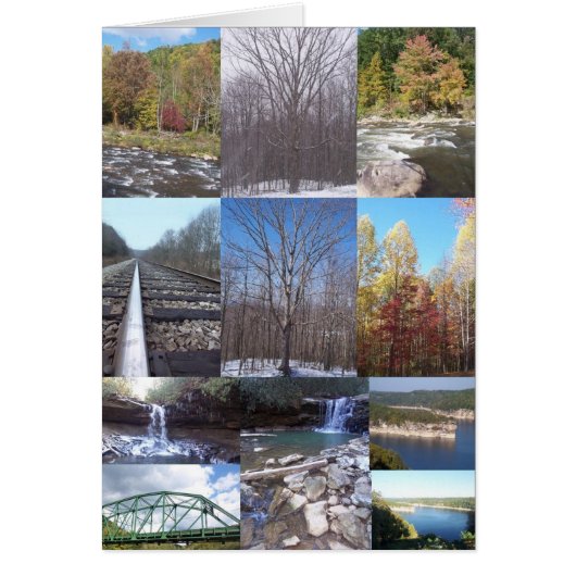 Scenery Collage Cards (Front)