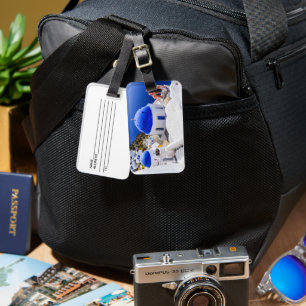 Scenery  in Oia Luggage Tag