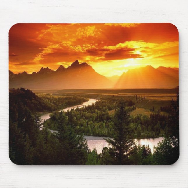 Scenery-Mountains Mouse Pad (Front)