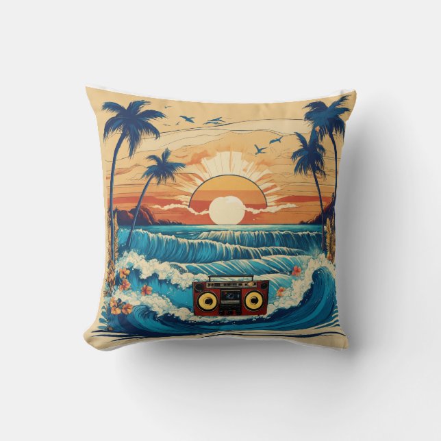 scenery pillow cover (Front)
