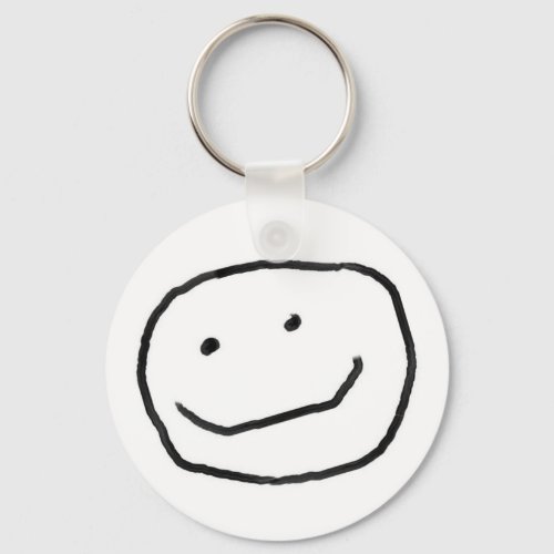 Scnes  Faire Face Keychain