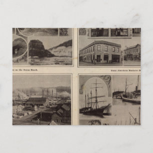 Scenes Aberdeen, Wash Postcard