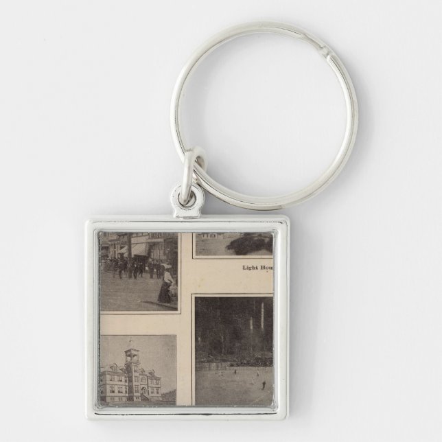 Scenes Aberdeen, Washington Keychain (Front)