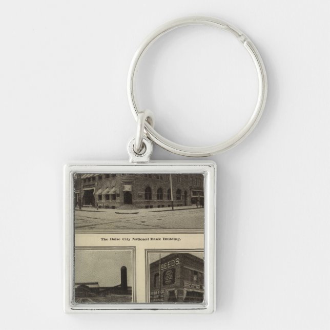 Scenes, Boise, Idaho Keychain (Front)