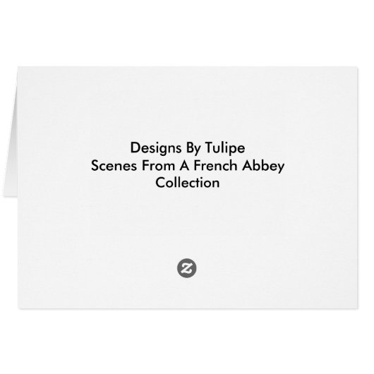 Scenes From A French Abbey (Back Horizontal)