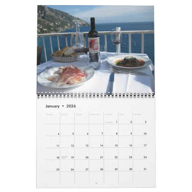 Scenes from Italy  - 2011 Calendar (Jan 2026)