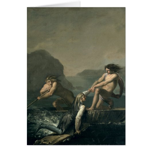 Scenes from 'Niels Klim's Subterranean Journey' Cards (Front)