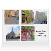 Scenes from Quebec City Cards (Inside Horizontal (Top))