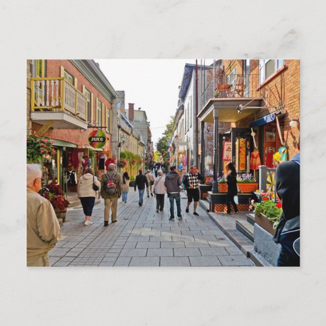 Scenes from Quebec City Postcard (Front)