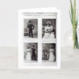 Scenes from The Importance of Being Earnest, by Os Card