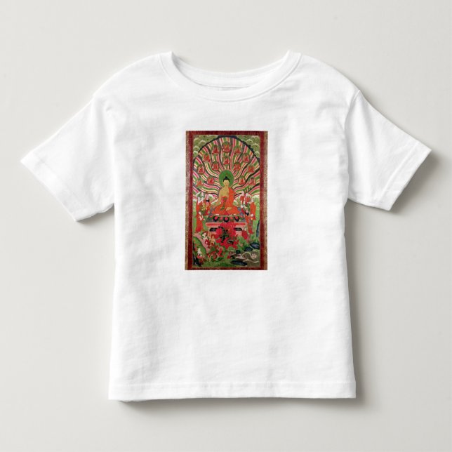 Scenes from the life of Buddha Toddler T-shirt (Front)