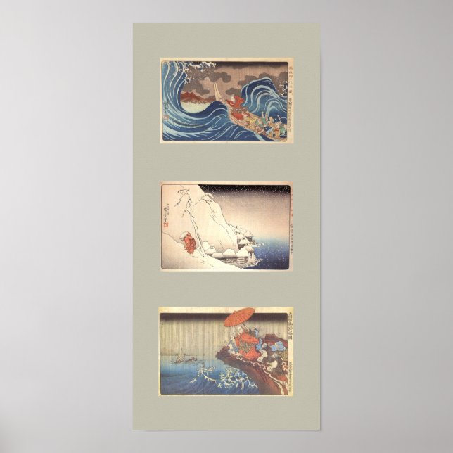 Scenes from the life of Nichiren special Poster (Front)