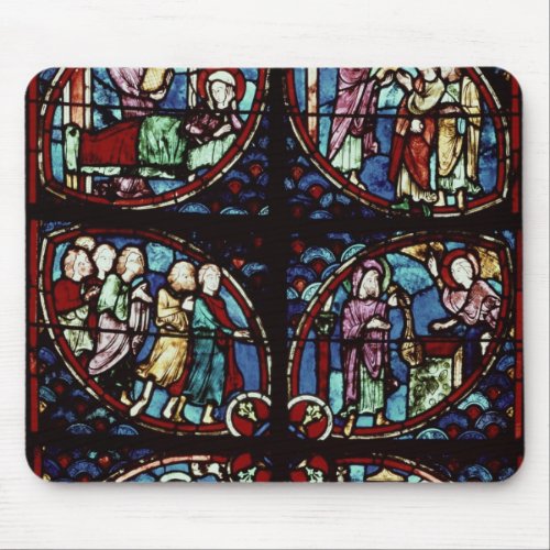 Scenes from the life of Saint John the Baptist Mouse Pad