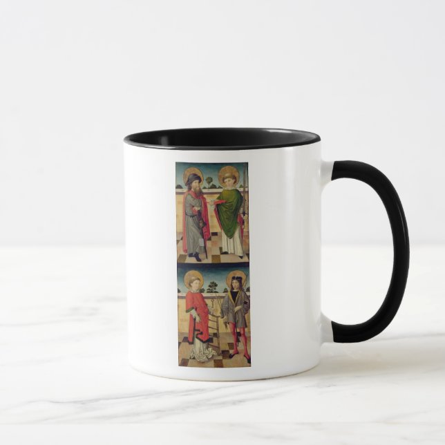 Scenes from the Passion and Saints Mug (Right)