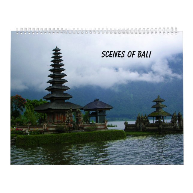 Scenes of Bali Calendar (Cover)